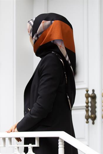 Vissona Twill İpek Eşarp - 581 - 0014-0001