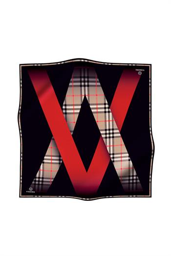 Vissona Twill İpek Eşarp - 581 - 0017-0001