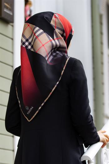 Vissona Twill İpek Eşarp - 581 - 0017-0001