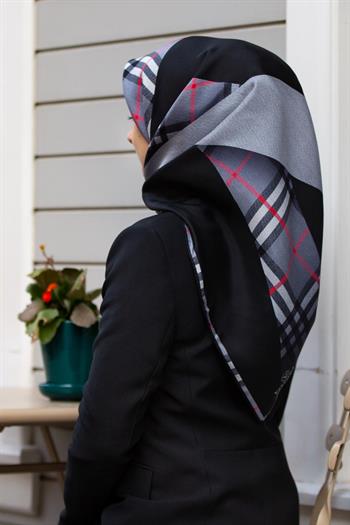 Vissona Twill İpek Eşarp - 581 - 0028-0001