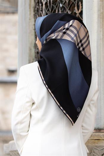 Vissona Twill İpek Eşarp - 581 - 0031-0001