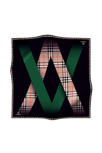 Vissona Twill İpek Eşarp - 581 - 0036-0001