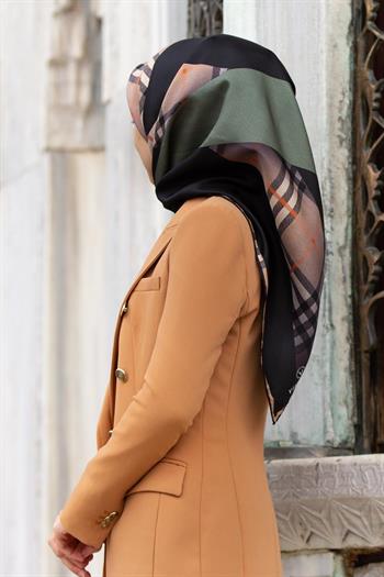 Vissona Twill İpek Eşarp - 581 - 0037-0001