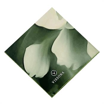 Vissona Twill İpek Eşarp - 61015 - 0037 Haki