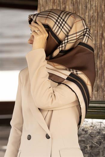 Vissona Twill İpek Eşarp - 781 - 0007