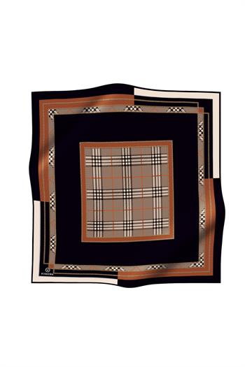Vissona Twill İpek Eşarp - 781 - 0014