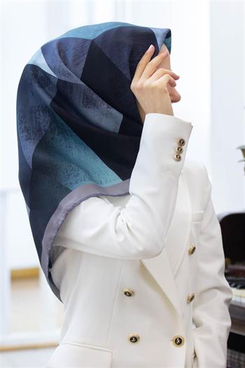 Vissona Twill İpek Eşarp - 936 - 0219-0028
