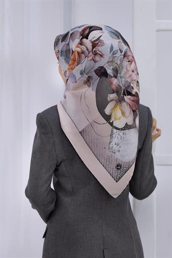 Vissona Twill İpek Eşarp - 941 - 0020-0008
