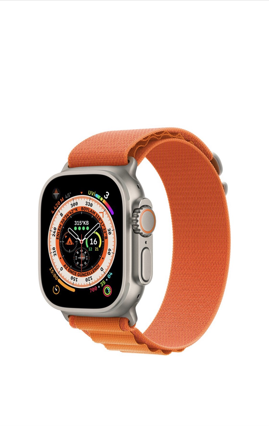 Alpine Bez Appwatch Kordon Turuncu 