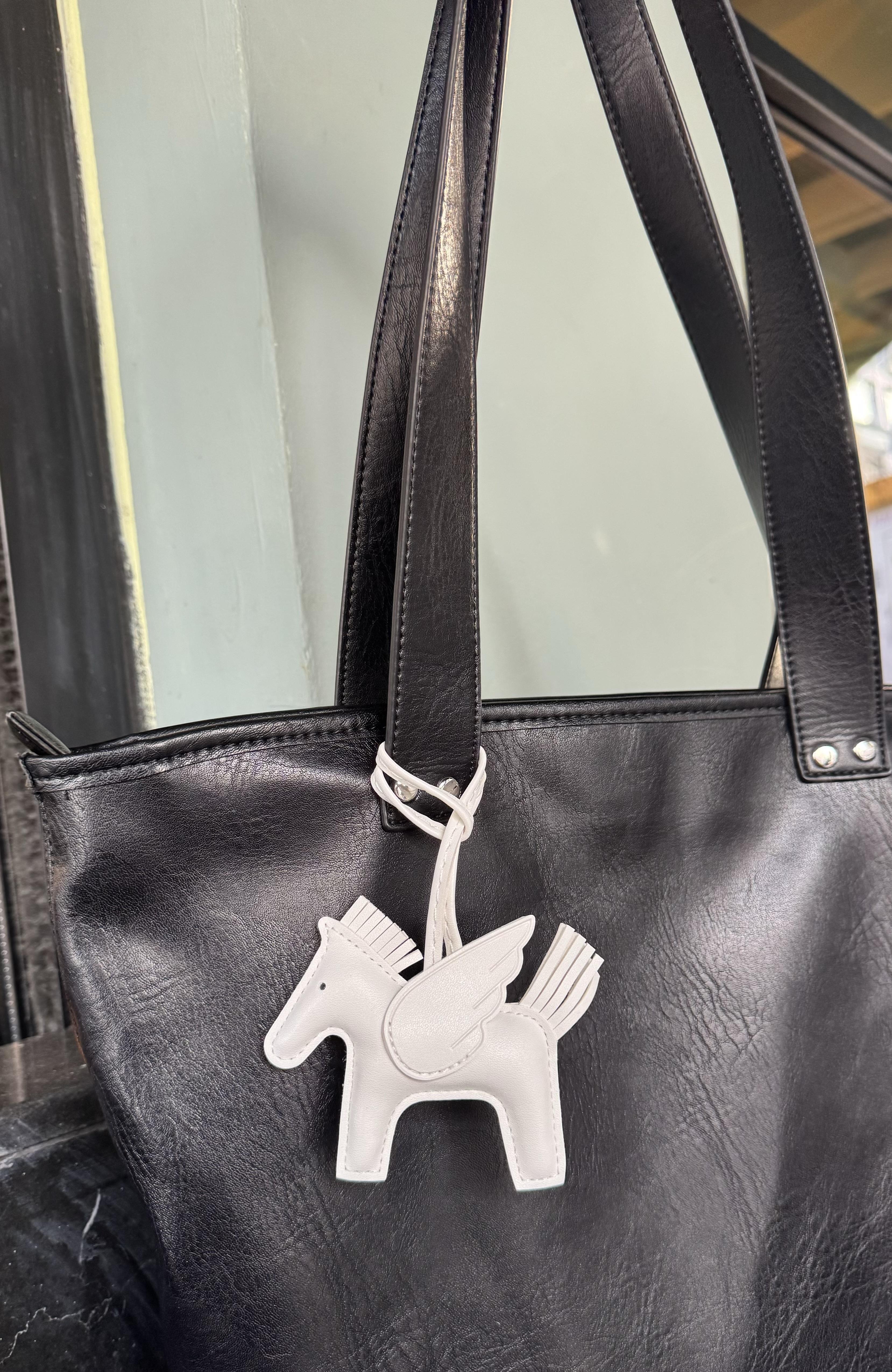 Horse Çanta Charmı Beyaz
