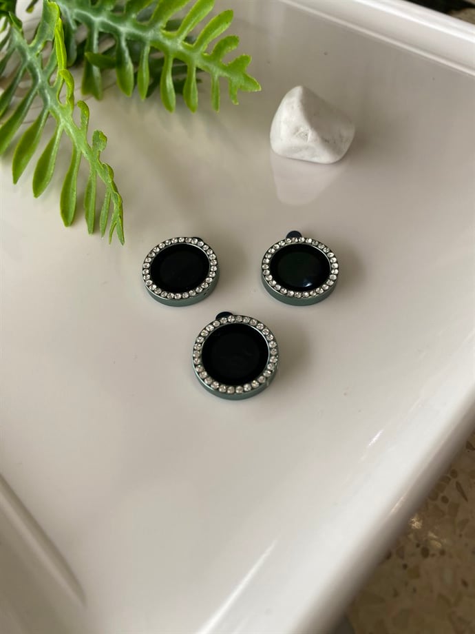Kamera Koruyucu Lens Yeşil Taşlı