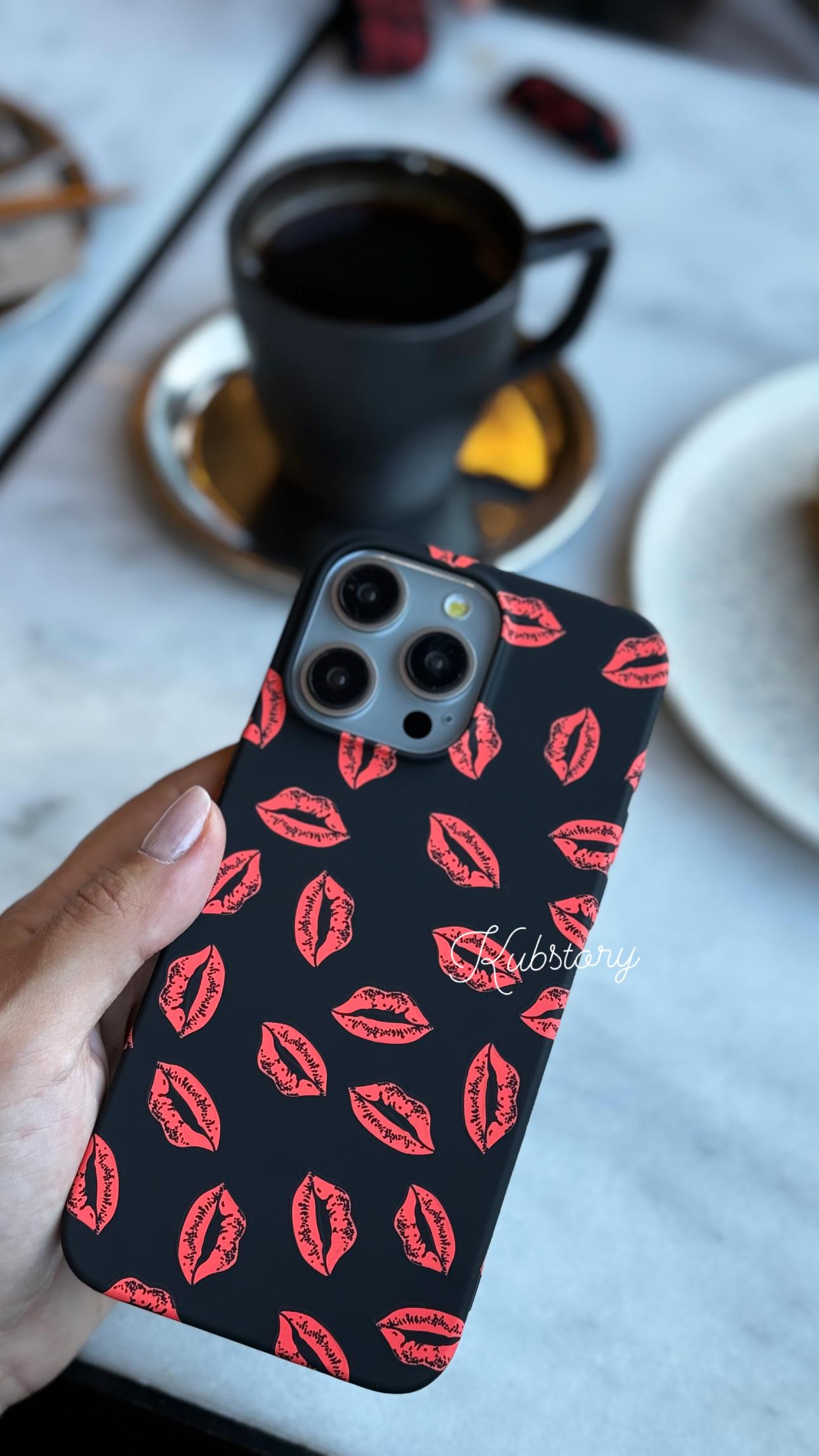 Lips Dudak İphone Telefon Kılıfı