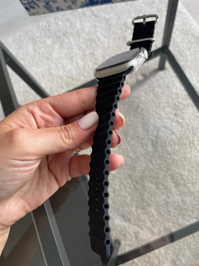Ocean Appwatch Silikon Kordon Siyah