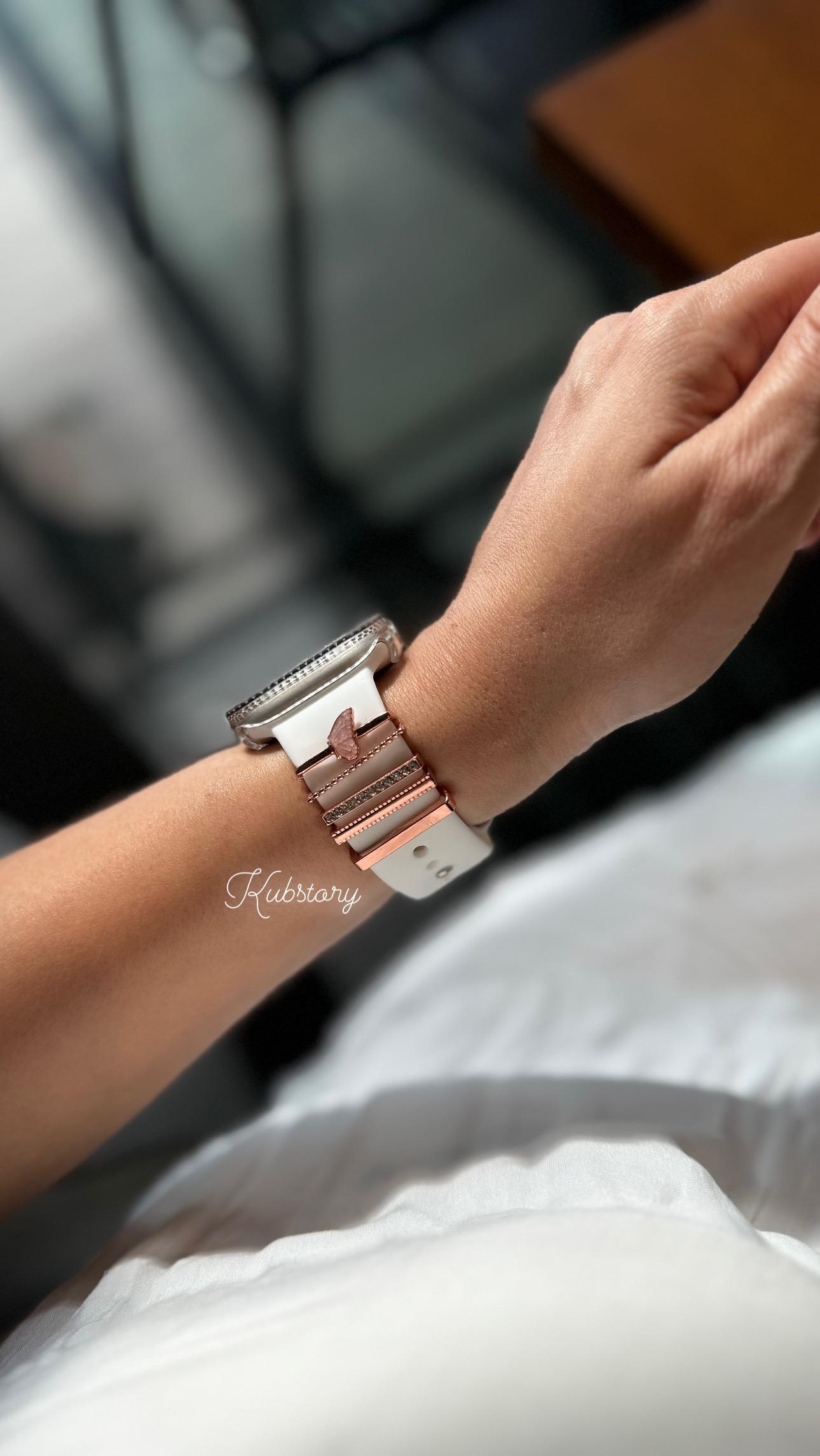 Pembe Kanat Watch Saat Charmı Rose