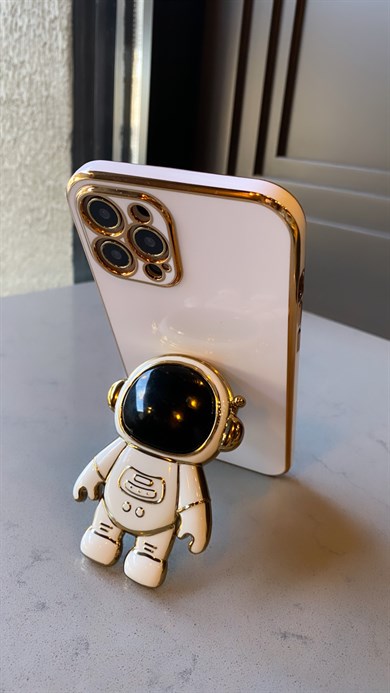 Astronot Pop Socketli Kılıf Beyaz