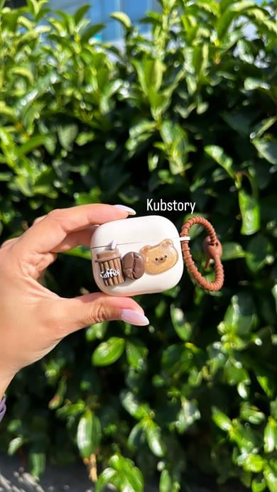 Ayıcık Coffee Airpods Kılıfı