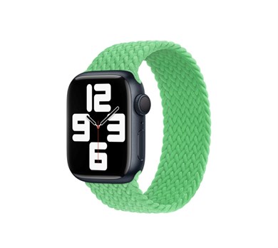 Berrak Yeşil Örgü Loop Kordon