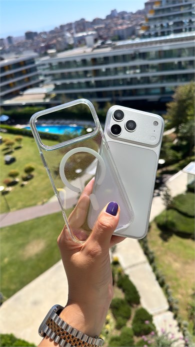 Clear Case Magsafe Özellikli Kılıf Şeffaf