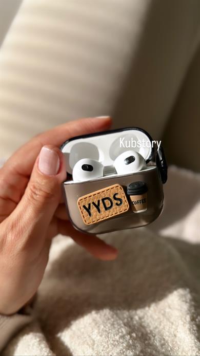 Coffee Airpods Kılıfı