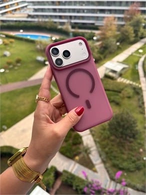 Color Frame MagSafe İphone Telefon Kılıf Cheryy