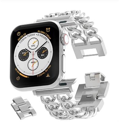 Cowboy Metal Kordon Gümüş