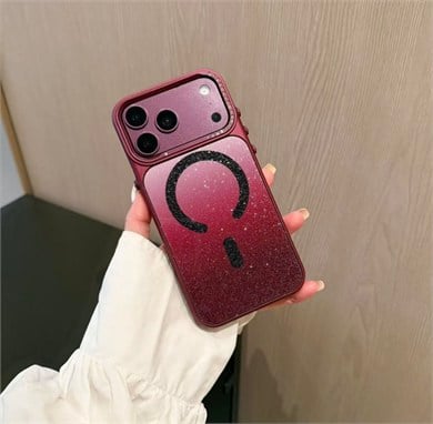 Diamond Glow iPhone Telefon Kılıfı Cherry