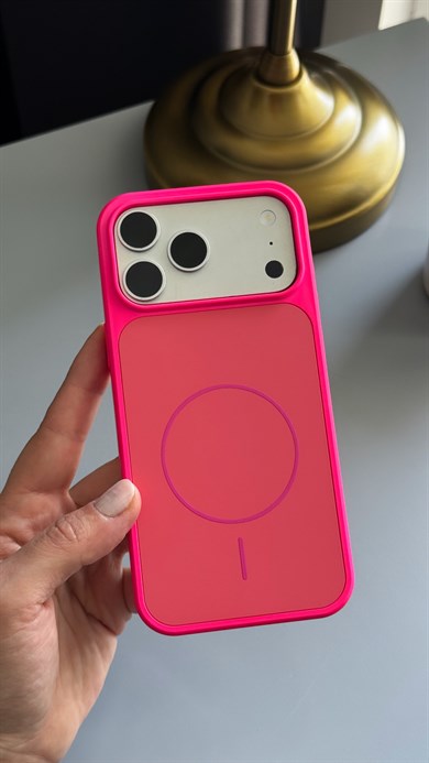 Elegant Touch Magsafe İphone Telefon Kılıfı Pembe