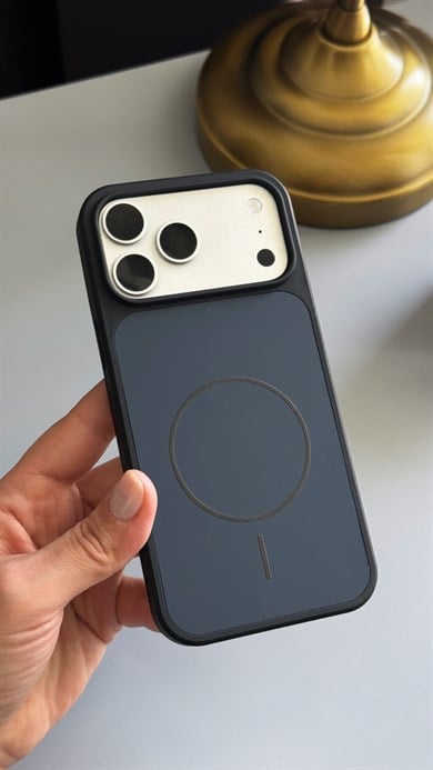 Elegant Touch Magsafe İphone Telefon Kılıfı Siyah