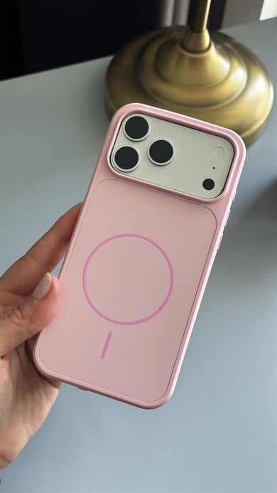 Elegant Touch Magsafe İphone Telefon Kılıfı Toz Pembe
