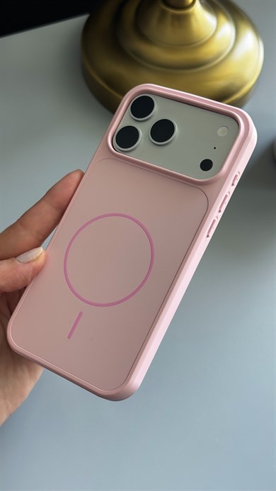 Elegant Touch Magsafe İphone Telefon Kılıfı Toz Pembe