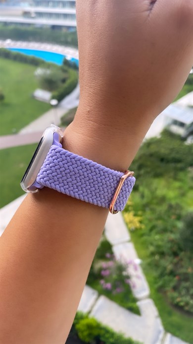 English Lavander Appwatch Tokalı Kordon