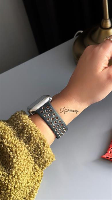 Gece Siyahı Silikon Kordon