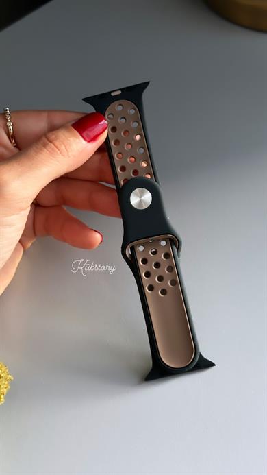 Gece Siyahı Silikon Kordon