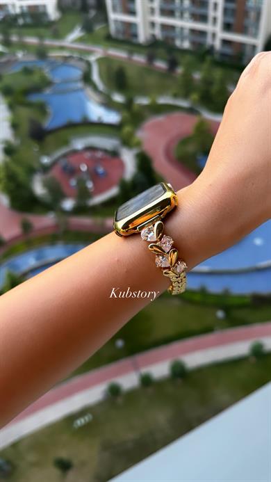 Kalp Metal Kordon Gold