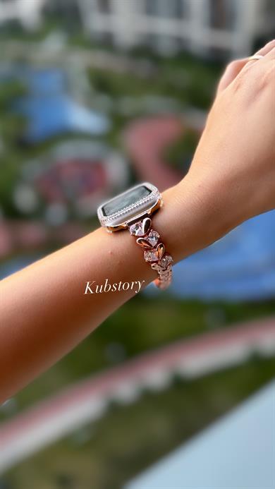 Kalp Metal Kordon Rose