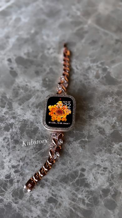 Kalp Metal Kordon Rose