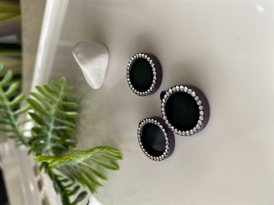Kamera Koruyucu Lens Mor Taşlı