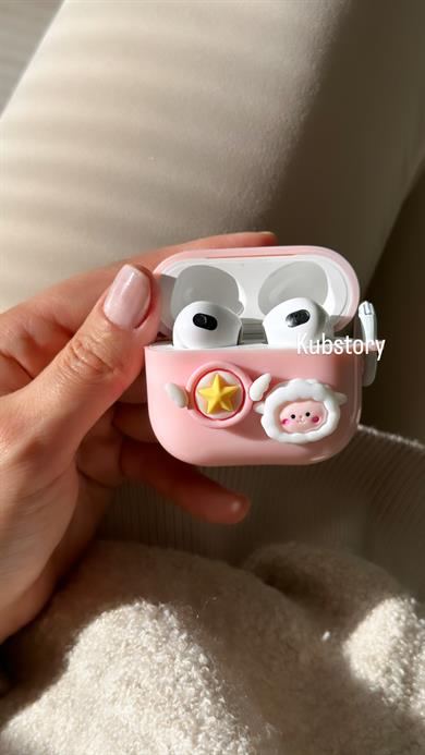 Kanatlı Yıldız Airpods Kılıfı