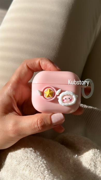 Kanatlı Yıldız Airpods Kılıfı