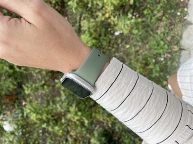 Khaki Silikon Kordon