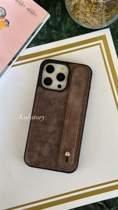 Kişiselleştirilebilir İphone Telefon Kılıfı Kahverengi
