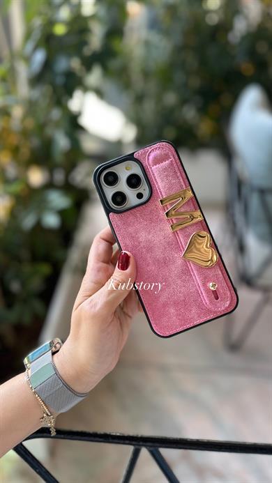 Kişiselleştirilebilir İphone Telefon Kılıfı Pembe