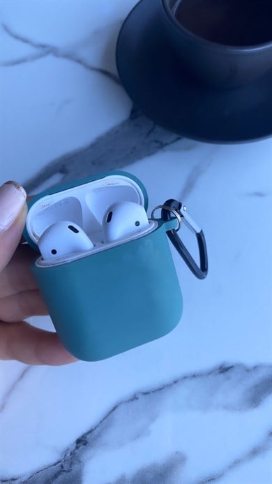 Lansman Dokulu Airpods Kılıfı Kaktüs