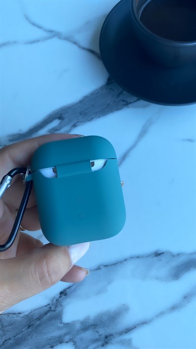 Lansman Dokulu Airpods Kılıfı Kaktüs