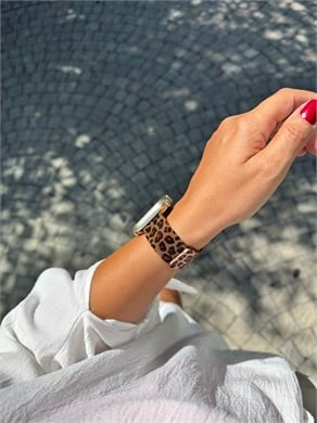 Leopar Applewatch Metal Kordon 