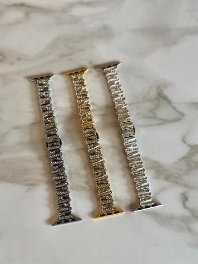 Luna Crystal Metal Kordon Gold