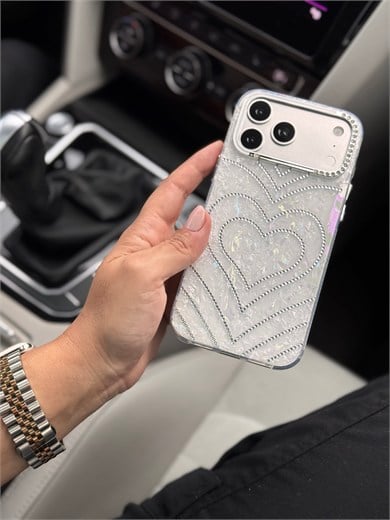 Luvel İPhone Telefon Kılıfı Beyaz