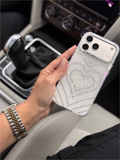 Luvel İPhone Telefon Kılıfı Beyaz