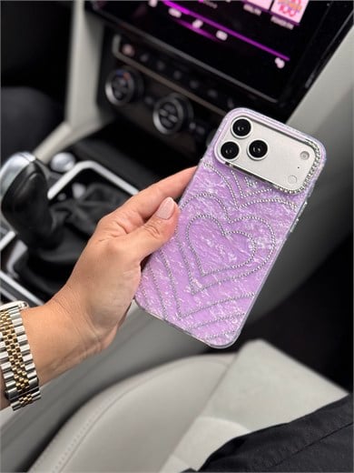 Luvel İPhone Telefon Kılıfı Mor