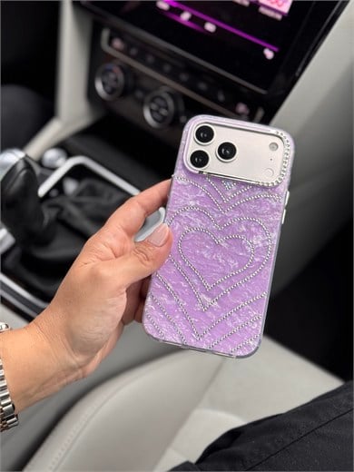 Luvel İPhone Telefon Kılıfı Mor